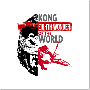 KING KONG - 8th WONDER Posters and Art